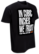 T-Shirts W&W Classic - IN CUBIC INCHES WE TRUST