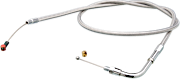 Cable de ralentí forrado transparente trenzado