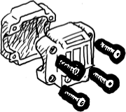 Hardware Kits for Handlebar Clamps and Controls