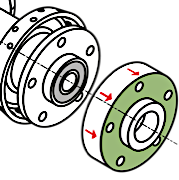 Flange Offset Spacers