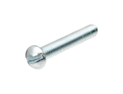 Slotted Round Head Screws Zinc-plated