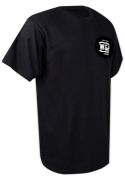 W&W Brand T-Shirts Schwarz - Druck Weiß