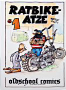 Ratbike Atze Cartoons