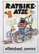 Ratbike Atze Cartoons