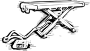 Plates-formes de travail pour motos