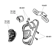 Ersatzteile für Beehive Rücklichter 1939-1946
