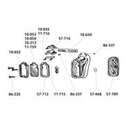 Replacement Parts for Tombstone Taillights 1947-1954