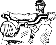Handlebars for Hydra-, Duo-, Electra-Glide Models and Sportster