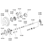 Kickstarter Parts for Sportster