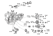 Componenti gruppo distribuzione per Big Twin OHV 1936-1953