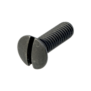 Oval Countersunk Slotted Head Screws Parkerized