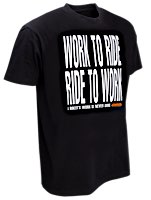 W&W WORK TO RIDE - RIDE TO WORK T-Shirts