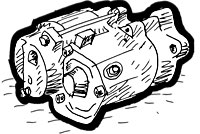 Motorino d’avviamento per Sportster 1981→ e Big Twin 1989→