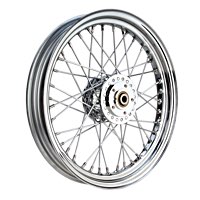 Roues avant avec moyeu étroit flanc double type 1978-83 et jante creuse en acier