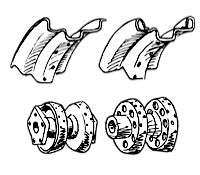 Spoke Sets for Wide Hub and Drop-Center Rims