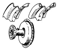 Spoke Sets for 45 cui Front Half Hub-Brake Drum