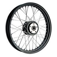 Front Wheels with 2008→-Type Dual Flange Narrow Hub and Drop Center Steel Rim