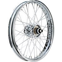 Front Wheels with Single Flange Hub FXWG/FXST 1984-99-Type and Drop Center Steel Rim