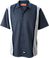 Dickies Color Block Work Shirts