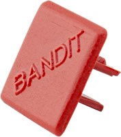 Release button for Bandit Open Face Helmets