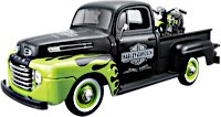 Maisto 1:24 Ford F-1 Pickup mit Panhead Modelle