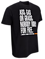 Camisetas W&W Classic - ASS, GAS OR GRASS