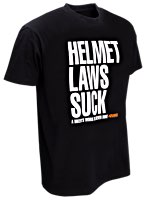 T-Shirts W&W Classic - HELMET LAWS SUCK