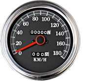 1980→ Style Fat Bob Speedometer