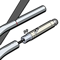 Puños giratorios custom para cables internos