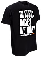 T-Shirts W&W Classic - IN CUBIC INCHES WE TRUST