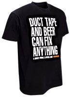 W&W DUCT TAPE AND BEER T-Shirts