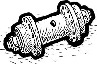 Wheel Hubs for Models without Front Brake