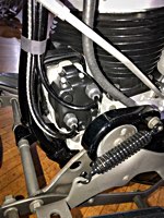 Wow, that's rare! Horizontal mount Edison-Splitdorf magneto, as used by the factory on WR race bikes.