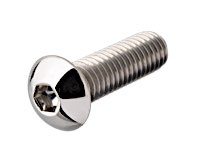 Buttonhead Socket Screws Stainless Polished