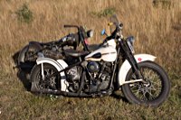 READY TO FACE THE DEVIL: WRECKING CREW'S  '41 KNUCKLEHEAD and ’42 (year) FLATHEAD 45” (capacity)