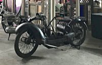 Is it a car? Is it a bike? It's Carl A. Neracher's 1918 designed Ner-a-car, read: ”near a car”