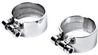 Aircraft-Style Exhaust Clamps Super Wide