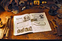 Dans le premier catalogue de 1981, les textes étaient encore écrits à la main.