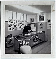 Showroom dans le premier site de W&W dans le quartier de Grombühl à Würzburg (vers 1982)