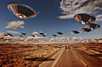 Bates Flying Saucer Mirrors for Controls