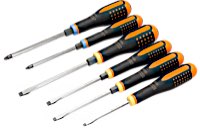 Bahco 6 Impact Head Flat Tip and Pozidriv Screwdriver Set