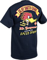 Clay Smith Mr. Horsepower T-Shirts Navy