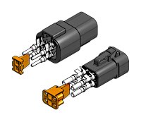 Deutsch DTP Connectors 4-Way for Regulators System