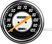 1947 Style Fat Bob Speedometer