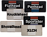 Patches Motor caoutchouc-Velcro de W&W