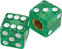 Mooneyes Dice Valve Caps