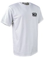 W&W Brand T-Shirts White - Black Print