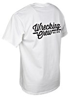 Wrecking Crew T-Shirts White - Black Print