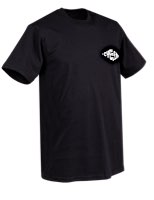 The Cyclery T-Shirts Black - White Print