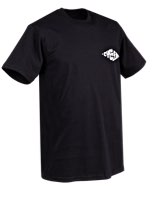 The Cyclery T-Shirts Schwarz - Druck Weiß